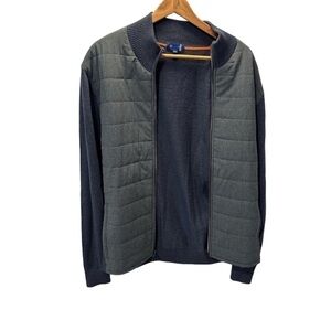 Stitch golf full zip top size Large